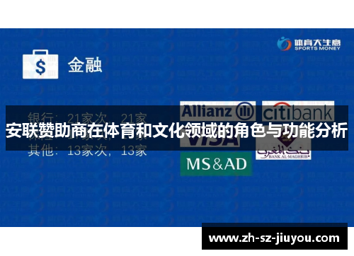 安联赞助商在体育和文化领域的角色与功能分析 安联赞助商在体育和文化领域的角色与功能分析
